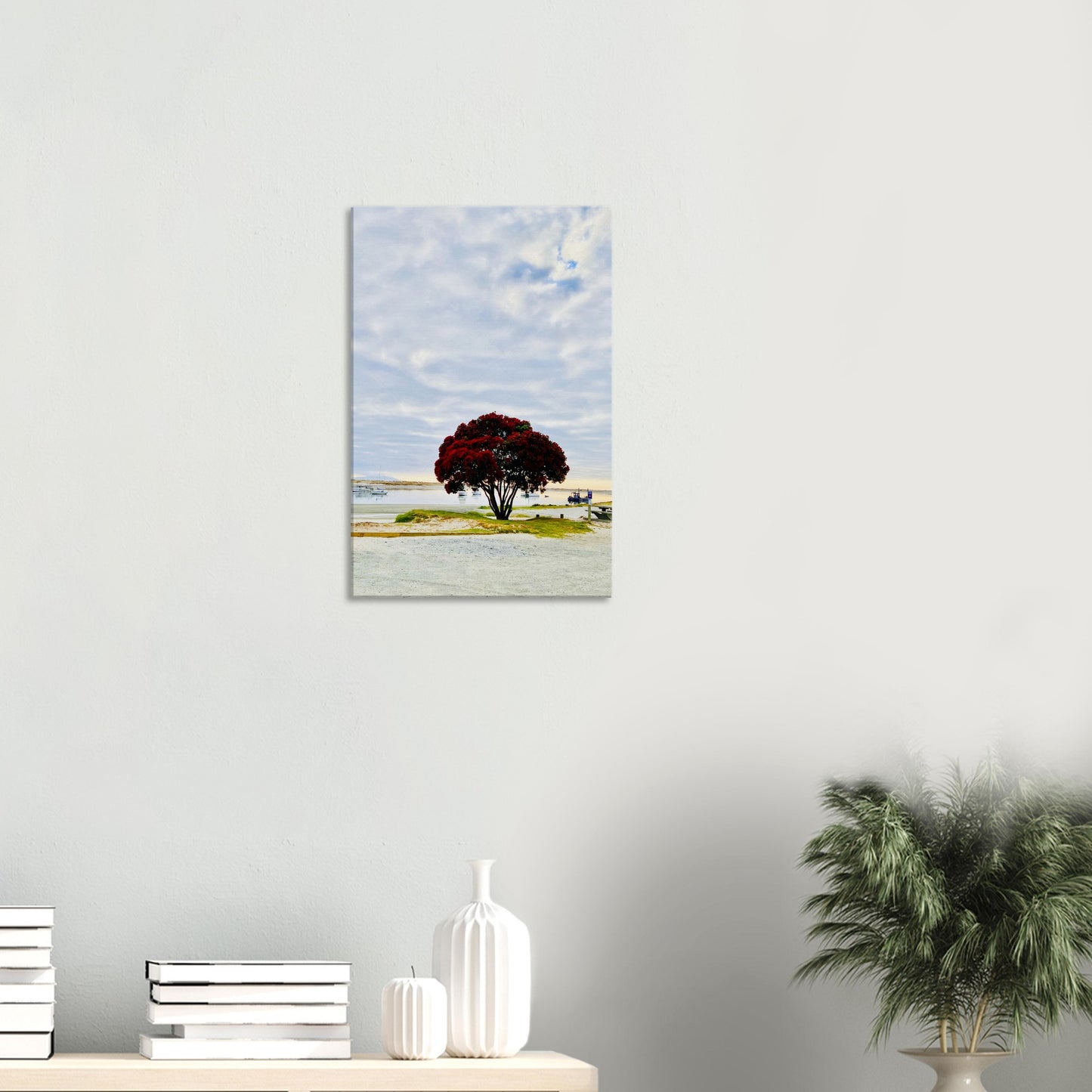 pohutukawa nz, pohutukawa tree, pohutukawa tree nz, mangwhai heads nz, mangwhai heads estuary nz, mangwhai heads estuary, new zealand, nz, piwaka prints, piwaka prints nz, estuary nz, summer nz, red nz, red flower nz,