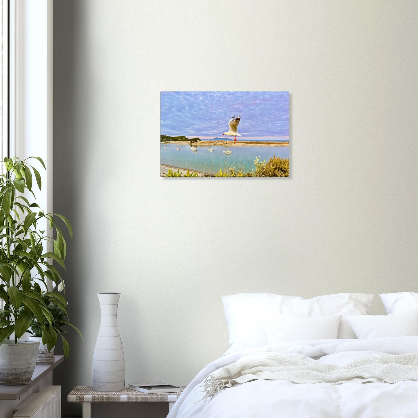 mangawhai heads nz, mangawhai nz, piwaka prints nz, piwaka prints, mangawhai heads estuary nz, estuary, mangawhai heads estuary, seagull nz, seagulls nz, boats nz, yachts nz, reflections nz, new zealand