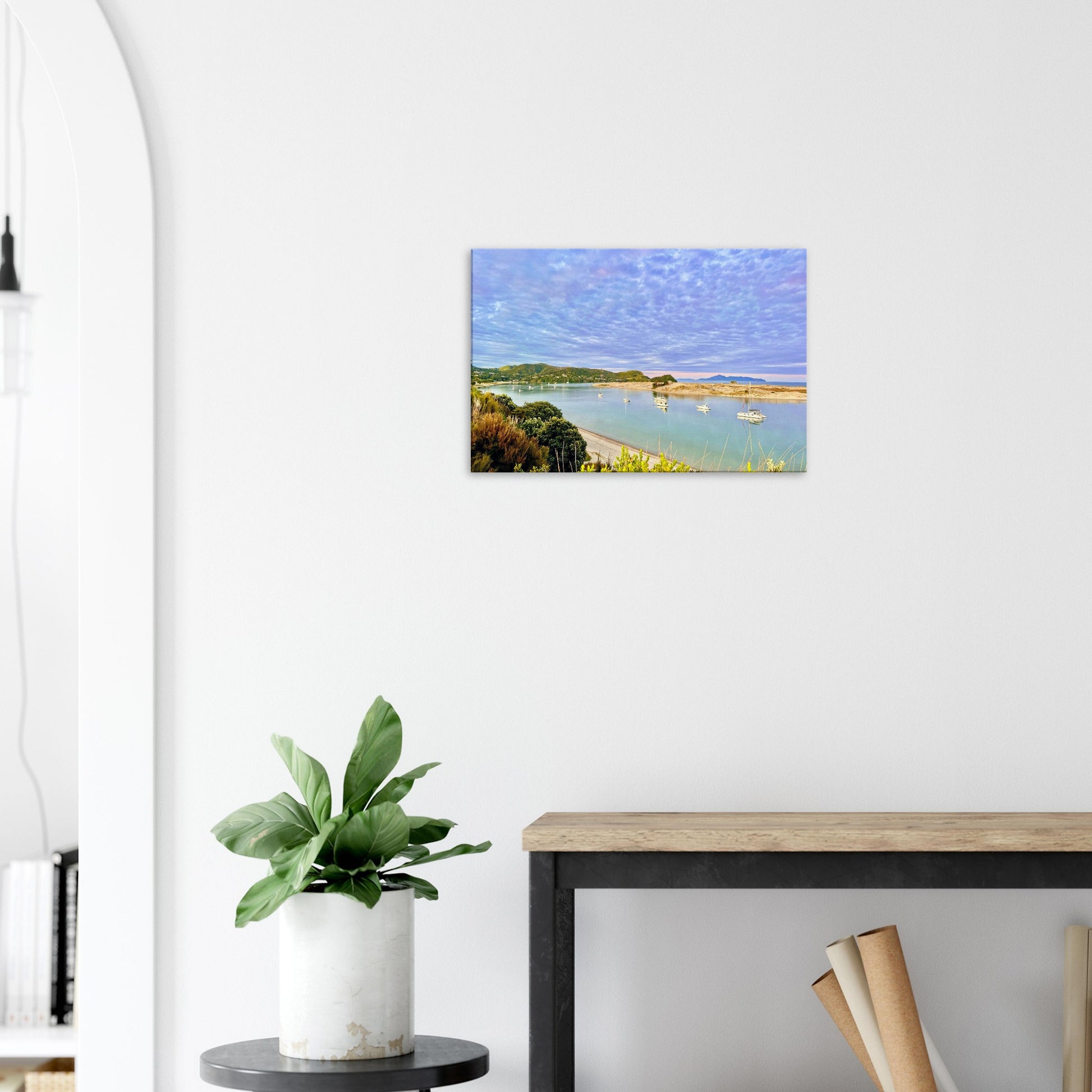 sunset nz, hen and chicken islands nz, taranga island nz, mangawhai heads nz, mangawhai heads estuary nz, piwaka prints nz, canvas nz, reflections nz, new zealand, estuary nz,