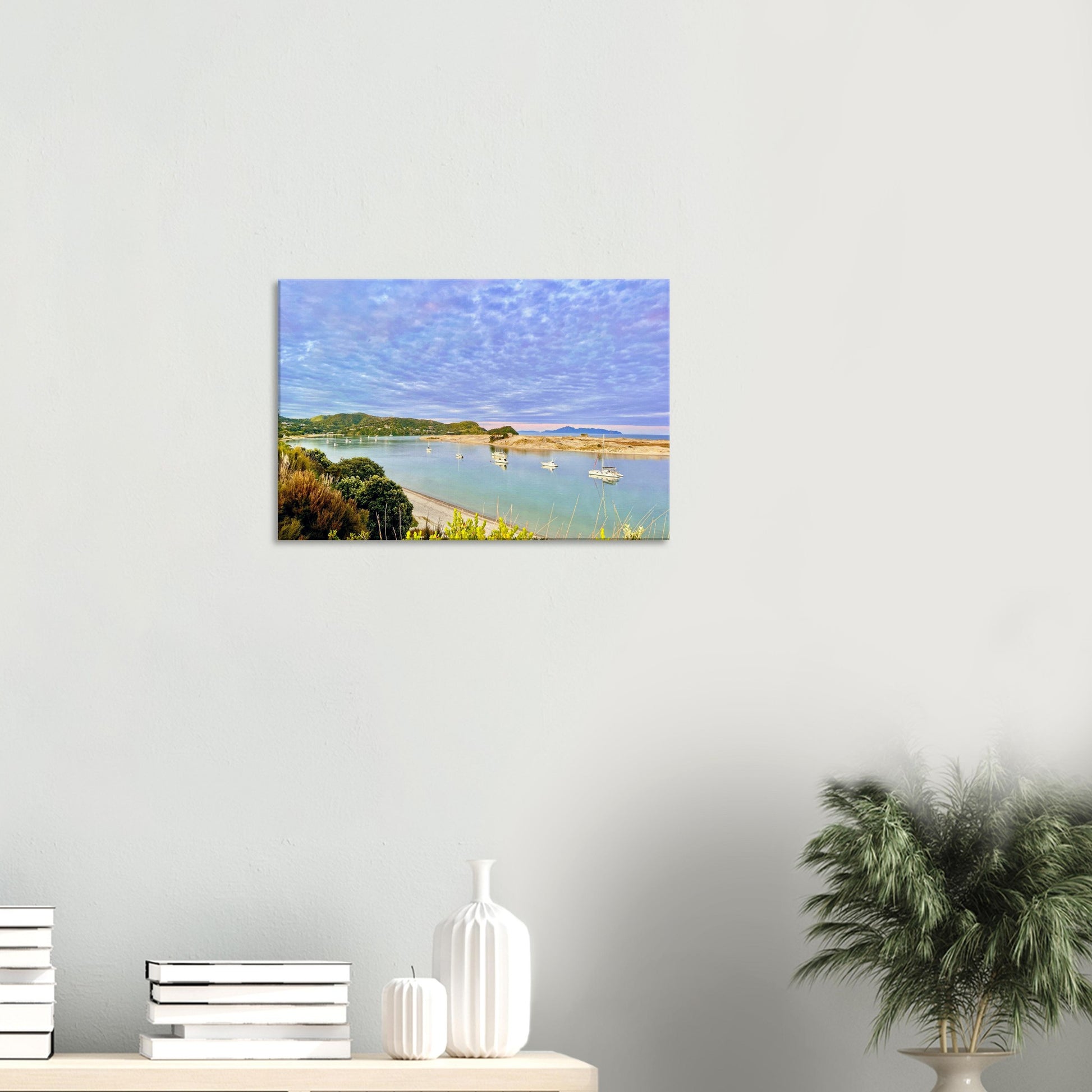 sunset nz, hen and chicken islands nz, taranga island nz, mangawhai heads nz, mangawhai heads estuary nz, piwaka prints nz, canvas nz, reflections nz, new zealand, estuary nz,