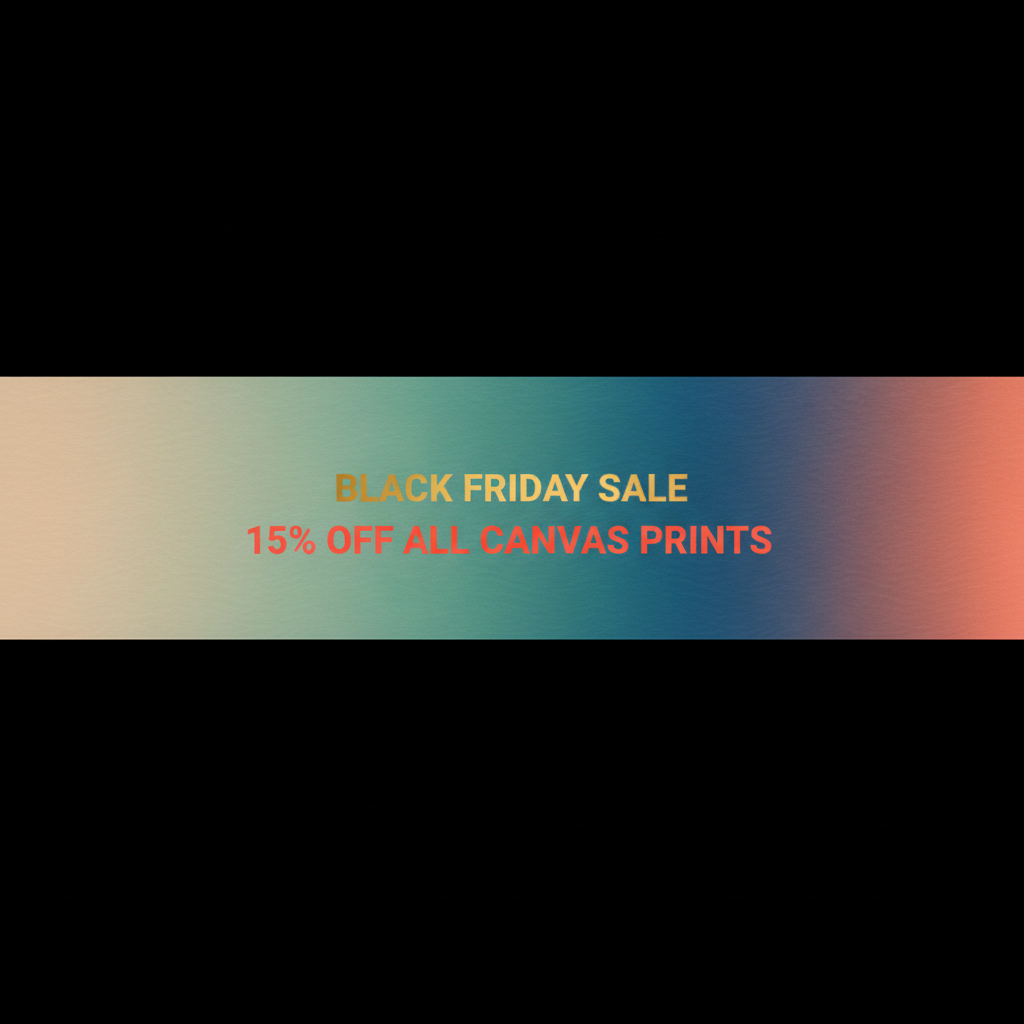 Black Friday Sale Strip Banner